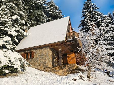 chalet de montagne t4  guzet ariège   vue panoramique exceptionnelle