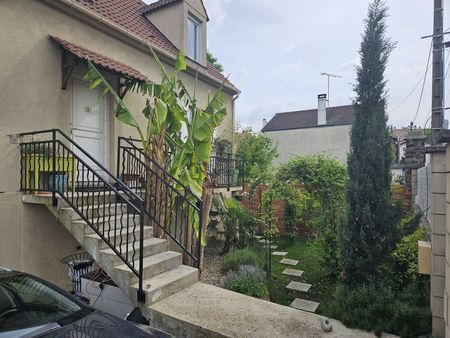 maison de 125m2 + appartement de 40m2 avec jardin proche métro