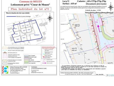 terrain 425 m² mouen