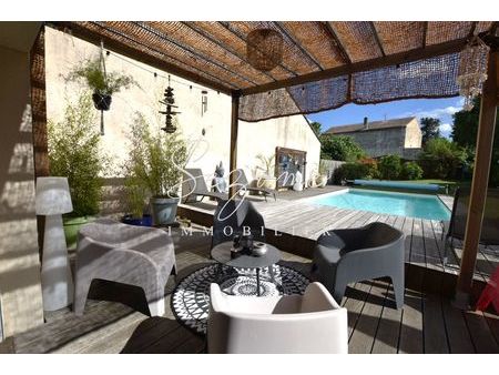 angoulême - saint-martin - belle maison familiale f6 avec jardin et piscine