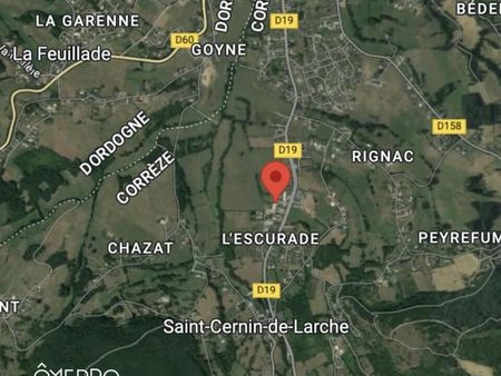 terrain 3 525 m² saint cernin de larche