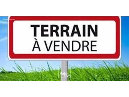 vente terrain à batir 922 m²