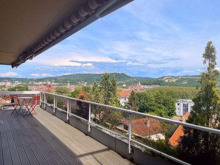 appartement 5 pièces avec terrasse quartier la butte besançon