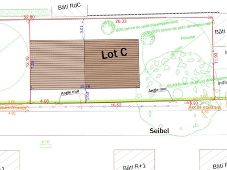 a reserver direct proprietaire terrain libre de constructeur d'environ 342m2