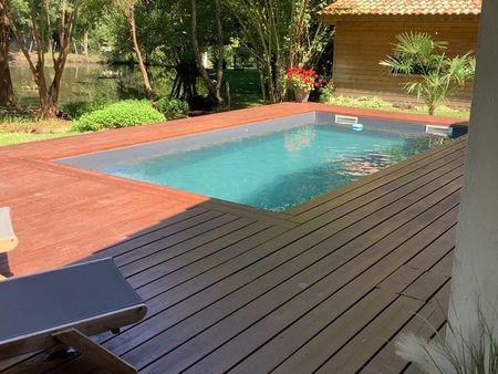 particulier vend maison 3 ch avec piscine   étang privé   parc arboré et cadre champêtre