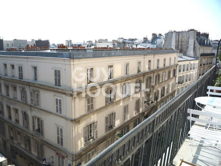 paris ix - 2 pieces - 43.16m² - balcon - 1890