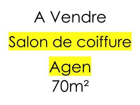 salon de coiffure 70m² - agen 47 quartier du pin