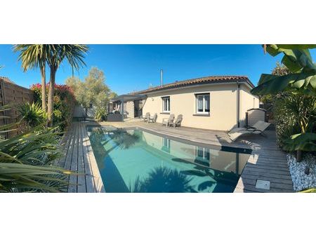 maison t6 plain pied 130 m2 avec piscine