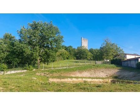 terrain viabilisé en centre bourg