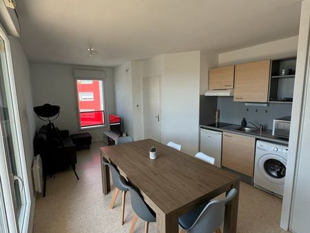 appartement t2 à louer - 49m² avec terrasse et box souterrain