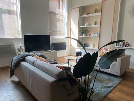 loft meublé 80 m2 - tourcoing gare