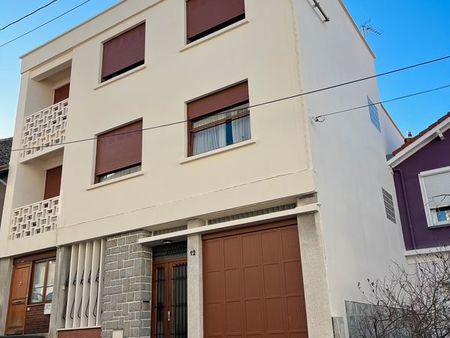 maison d’habitation + t3 loué + studio quartier neuf soleils à clermont-ferrand