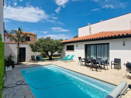 magnifique villa moderne piscine chauffée