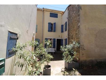 maison de village joliment rénovée avec terrasse et gîte séparé d'une chambre