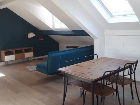 appartement f2 66 m² (44 m² loi carrez) meublé secteur montjuzet refait à neuf