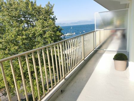 appartement evian face embarcadere