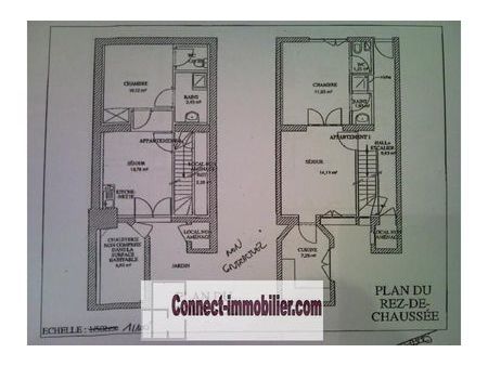 immeuble 7 pièces 140 m²