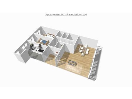appartement 4 pièces 94 m²