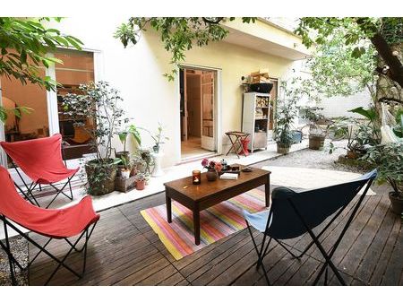 libération - un jardin en ville appartement 2/3 pièces 66m2 + terrasse/jardin de 50m2 + ba