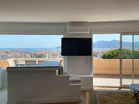 location cannes vue mer panoramique