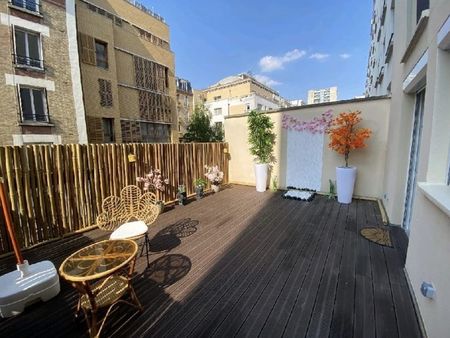 appartement 4 pièces avec grande terrasse