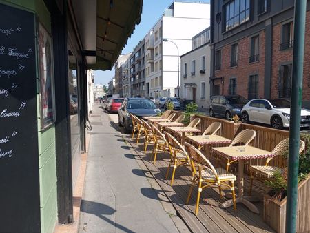 fonds de commerce restaurant bar avec appartement à clichy levallois