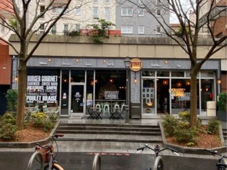 restaurant street food 300m2 plein centre ville