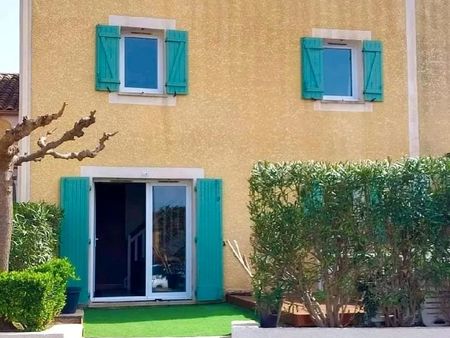 maison chaleureuse dans résidence avec 3 piscines