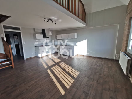 calais : appartement de 4 pièces (89 m²) à louer