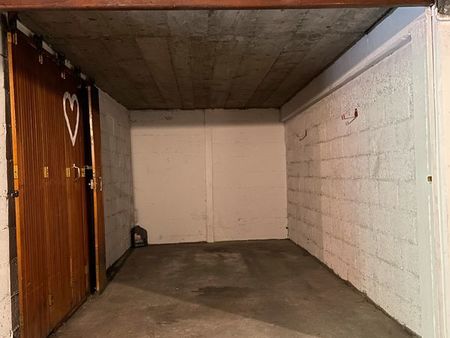 location garage en sous-sol