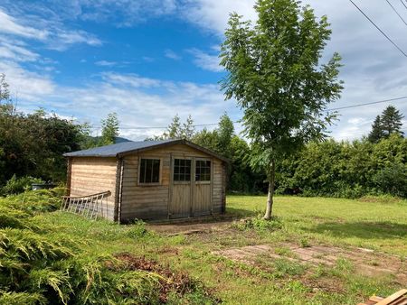 terrain et chalet