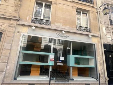 location de boutique de 113 m² à paris