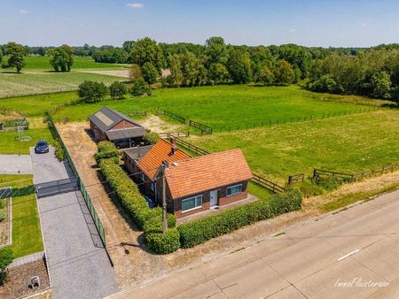 maison charmante avec des écuries pour chevaux sur environ