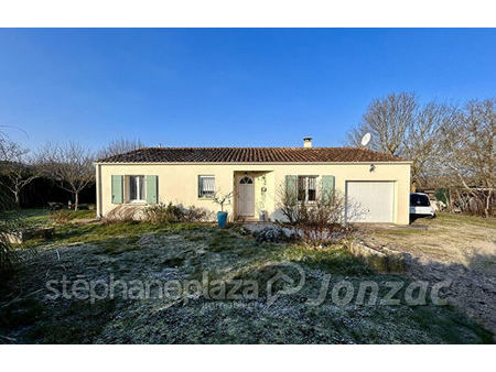 vente maison 3 pièces 70 m² jonzac (17500)