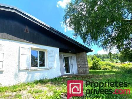 maison de plain pied treignac - 4 pièces 42 m² - 49 000