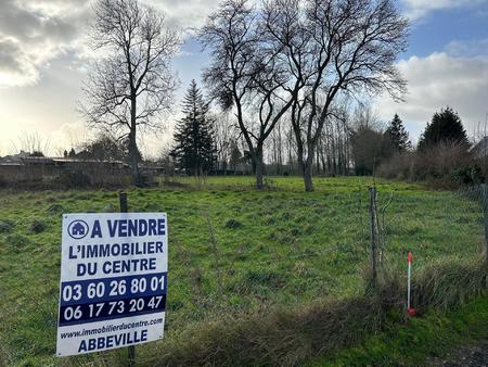 terrain constructible a 10km de saint valery sur somme