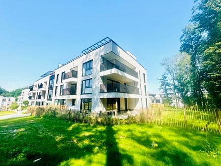 les promenades uccle : appartement neuf 2 chbres + terrasse