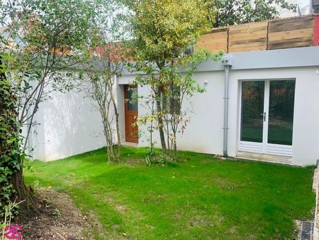 maison individuelle avec jardin privatif et garage - antony- 1042 89/moi tcc