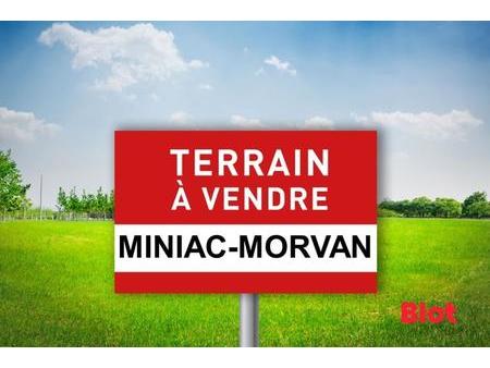 vente terrain à miniac-morvan (35540) : à vendre / miniac-morvan