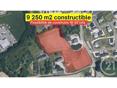 vente terrain à batir 9200 m²