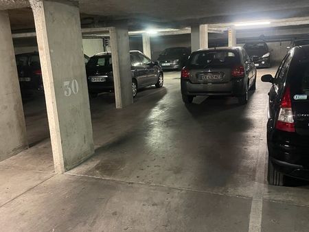 parking en sous sol - la timone