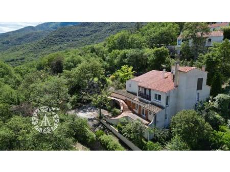 splendide villa 4 faces avec vue mer et plain du roussillon