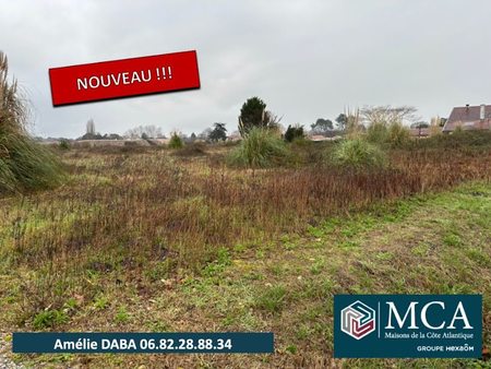 vente terrain 546 m²