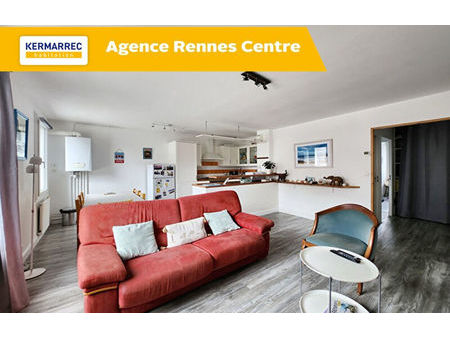 vente appartement 3 pièces 60 m² rennes (35000)