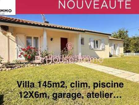 maison/villa vente 6 pièces pujols 145m² - dr house immo