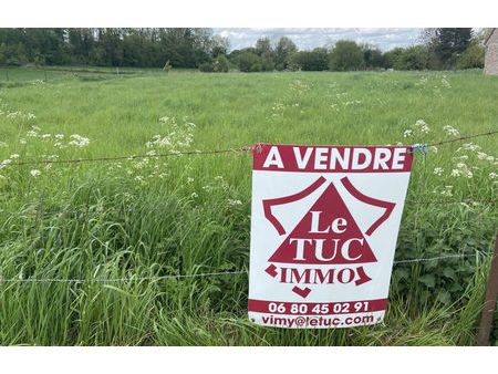 vente terrain 3252 m² étrun (62161)