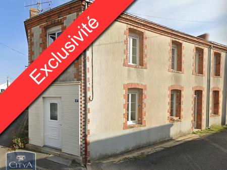 vente maison la plaine (49360) 5 pièces 108m²  84 000€