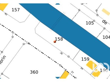 vente terrain loisirs 257 m²