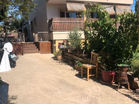 appartement 45 mètres carré avec jardin terasse balcon