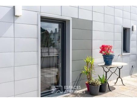 bel appartement récent au dernier étage avec terrasse de 80 m²